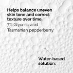 Tonique Exfoliant à l'Acide Glycolique 7% - Lotion Exfoliante